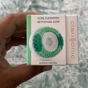 NEW Clarisonic Acne Cleansing Brush 2 - Pack